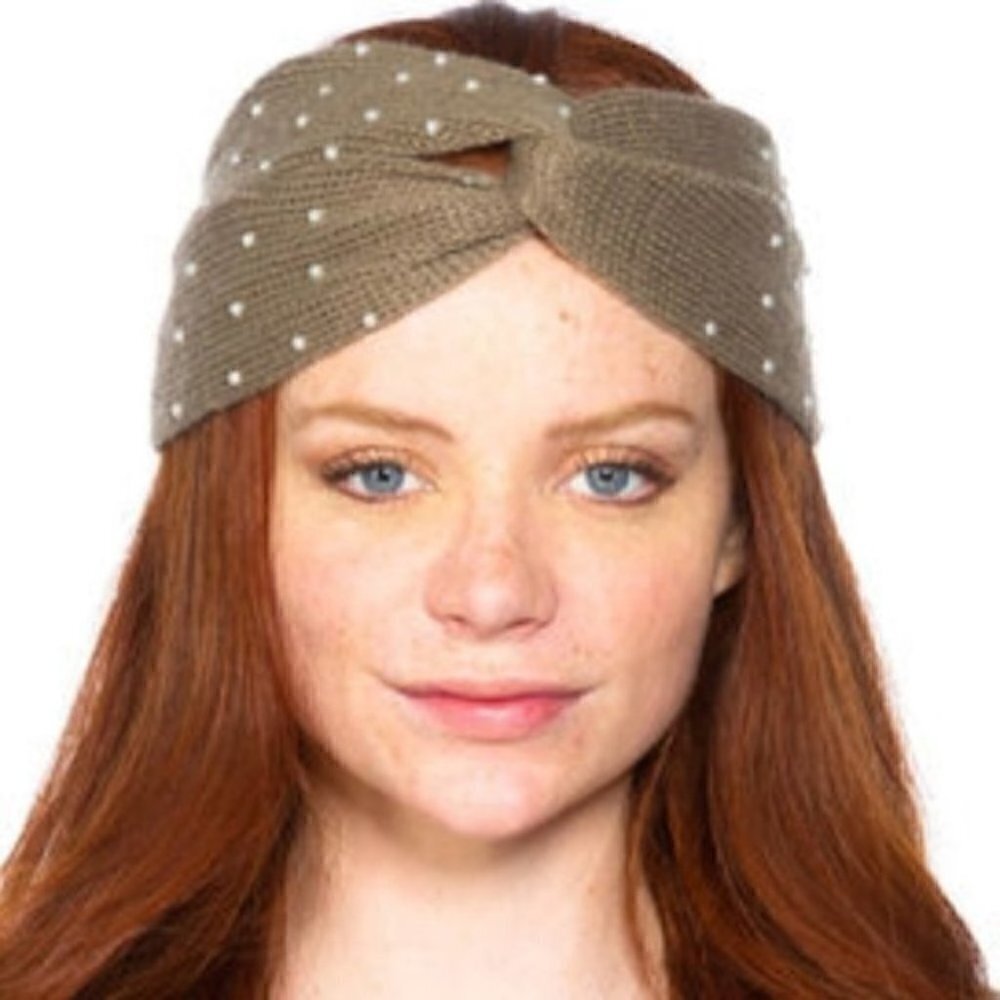 Beaded accented Headband